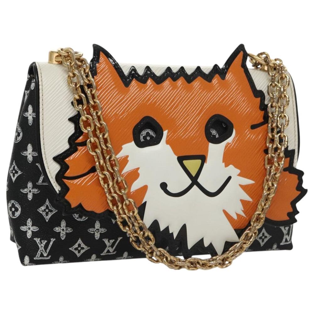 LOUIS VUITTON Catgram Cat Pochette Shoulder Bag Black M52935